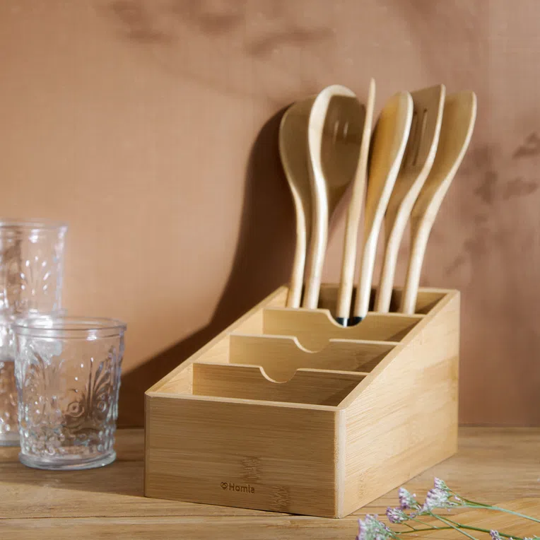 Organizer BAMBOU z przegródkami 25x13 cm