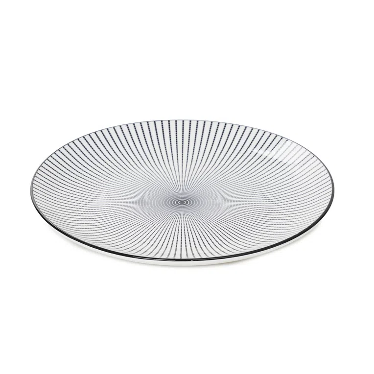 Talerz NAVIA obiadowy czarny 27 cm