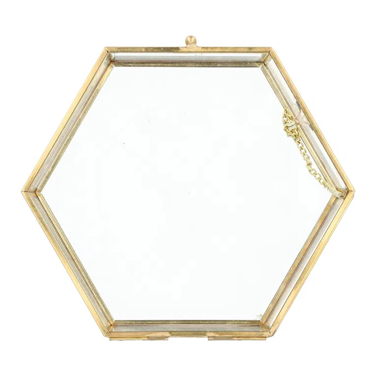 Szkatułka GRAZIA sześciokątna 17X16X5