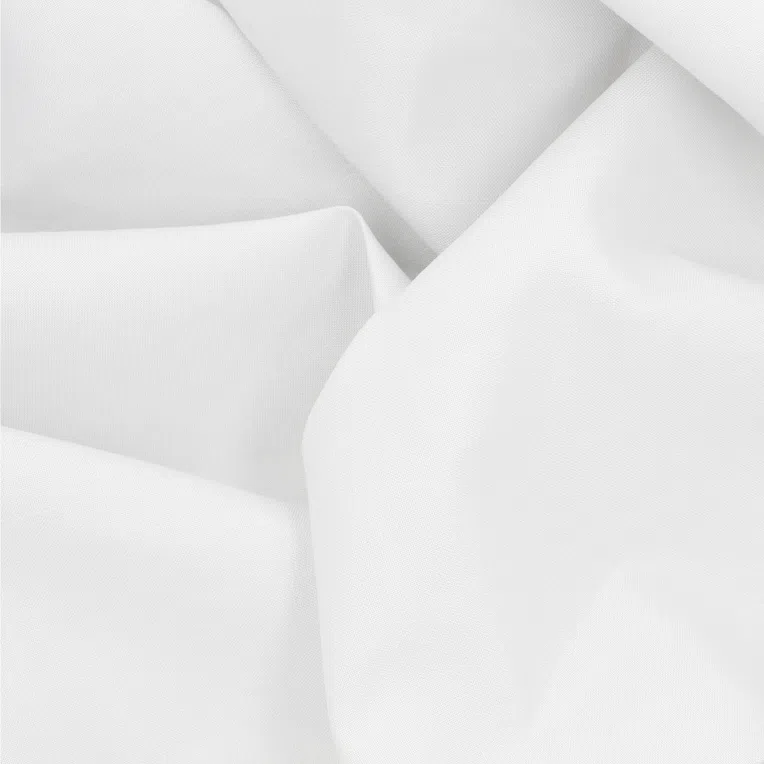 Obrus ANDER biały z koronką 130x180 cm