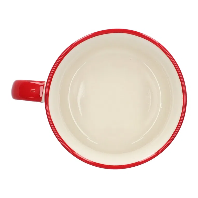 Kubek FLOCON biały z reniferem 0,16 l