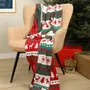 Koc ALIK dwustronny z motywem świątecznym 130x170 cm