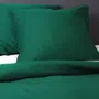 Pościel VELISE bawełniana ciemnozielona 160x200 cm