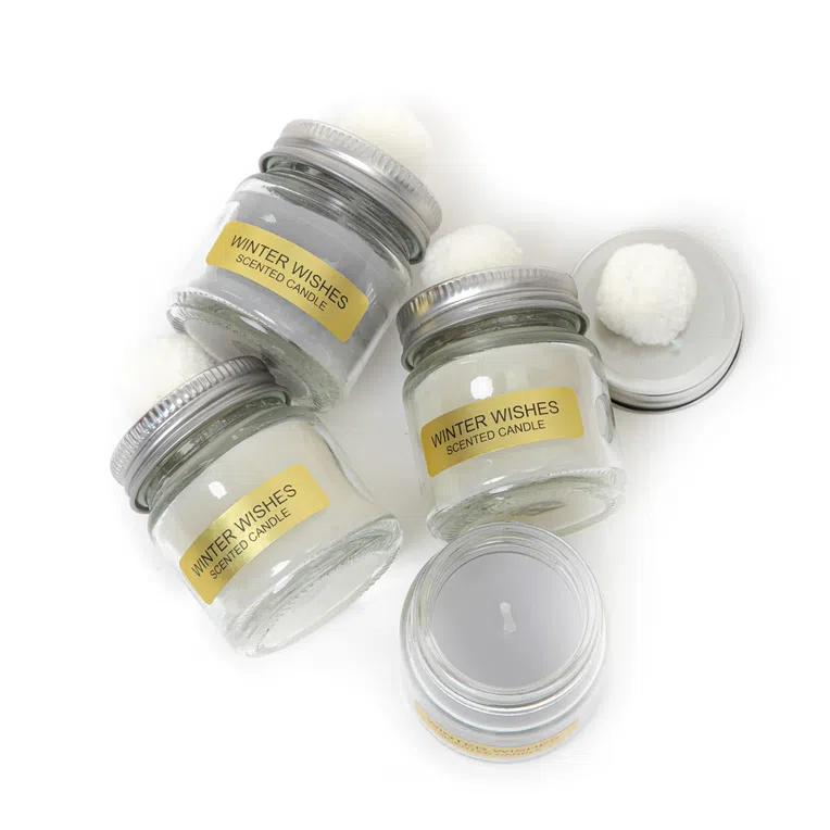 Zestaw VELZA świec zapachowych, 4 szt. 8x5 cm