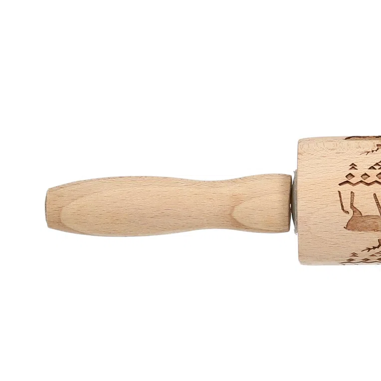 Wałek DALIA do ciasta w renifery 39 cm