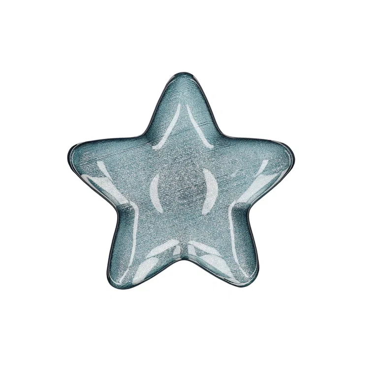 Talerz BLITS gwiazda granatowy S 30 cm