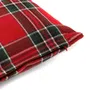 Poszewka LAPPI w kratę czerwona 45x45 cm