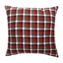 Poszewka PAIMO w kratę czerwona 45x45 cm