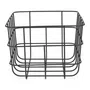 Kosz VOSS metalowy czarny 25,5x20,5x15 cm