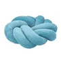 Poduszka OJEDA węzeł turkusowa 30 cm
