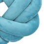 Poduszka OJEDA węzeł turkusowa 30 cm