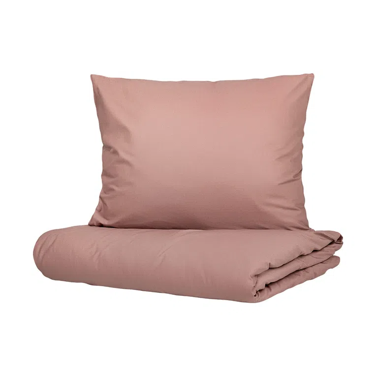 Pościel VELISE bawełniana brudny róż 220x200 cm