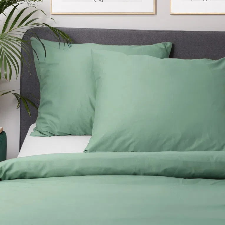 Pościel VELISE bawełniana miętowa 160x200 cm