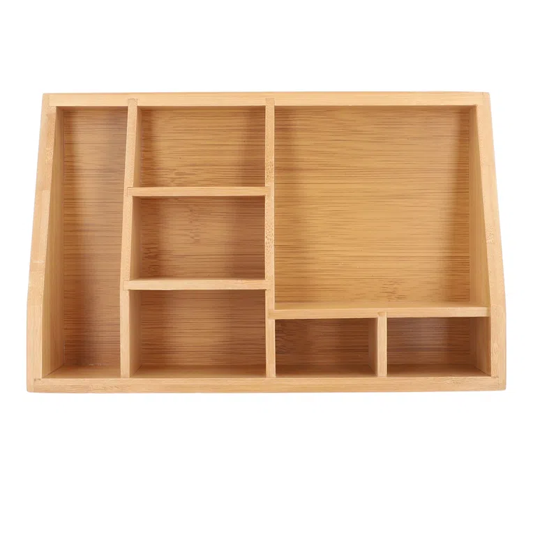 Organizer VATI bambusowy naturalny 24,5x16 cm