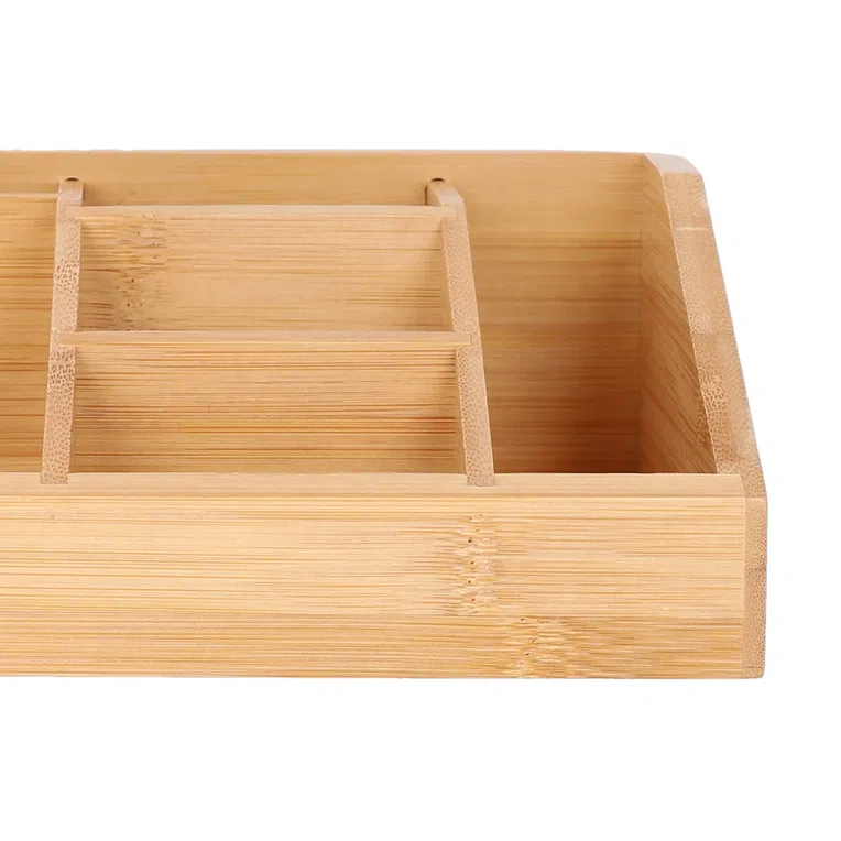 Organizer VATI bambusowy naturalny 24,5x16 cm