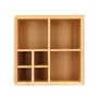 Organizer VATI bambusowy naturalny 15x15 cm