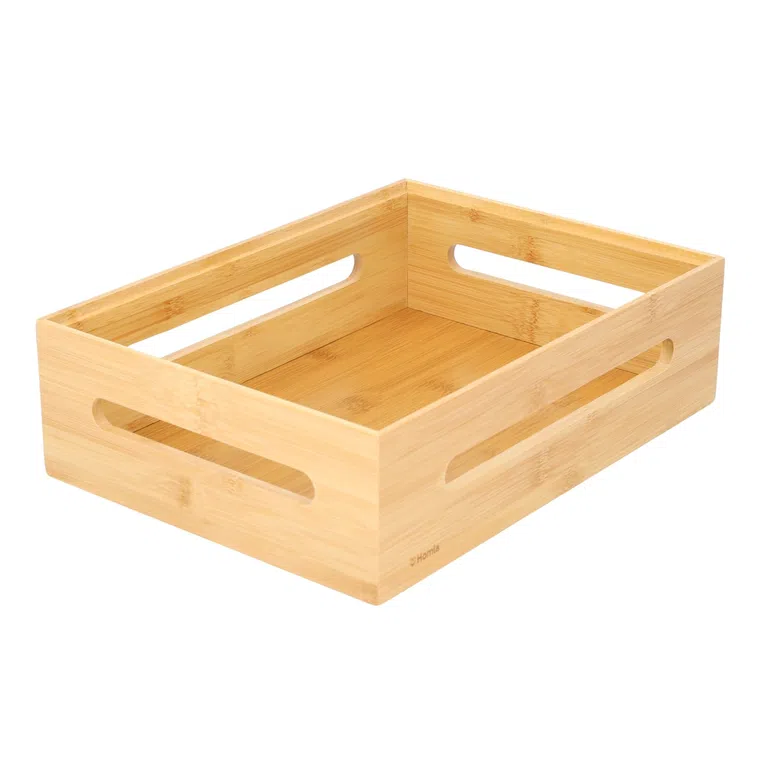 Organizer VATI bambusowy naturalny 30,5x22 cm