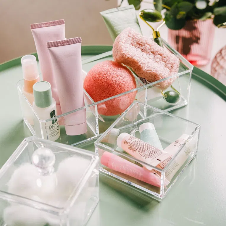 Organizer FALSA transparentny 22.8x9.5x6.3cm