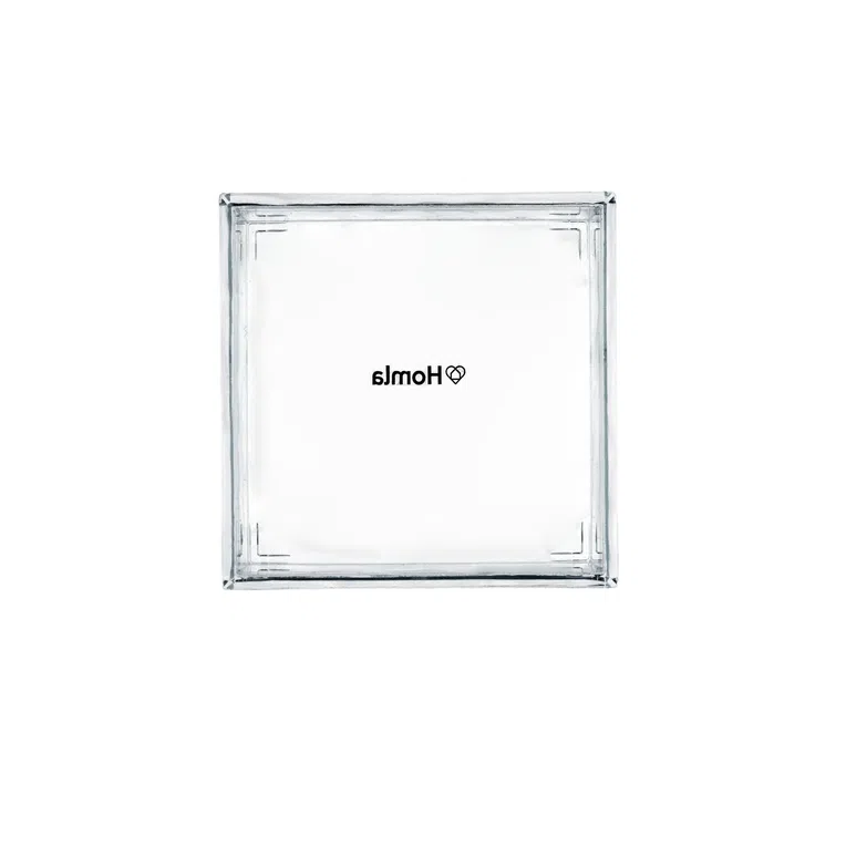 Organizer FALSA transparentny 9,5x9,5x5 cm