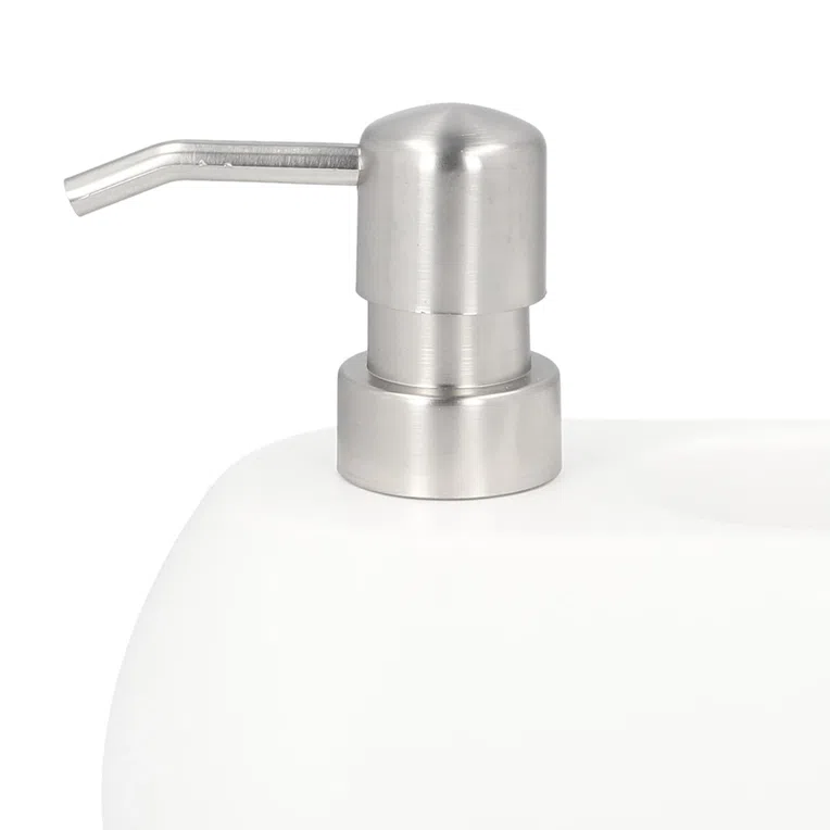 Dozownik TEANA biały 21x16 cm