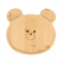 Talerz BAMBOU bambusowy miś 17x16 cm