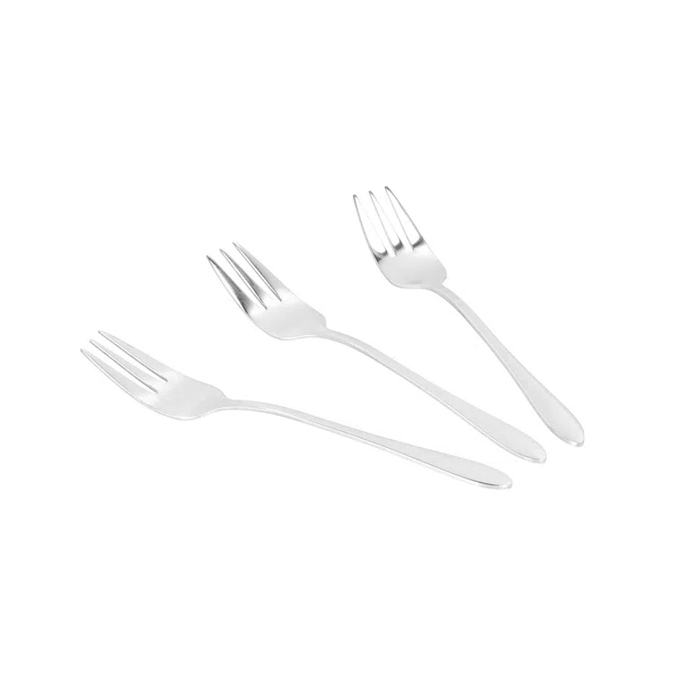 Zestaw widelczyków STILO deserowych srebrnych 3 szt.