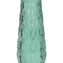 Wazon ARCHIE z tłoczeniem zielony 7x22 cm