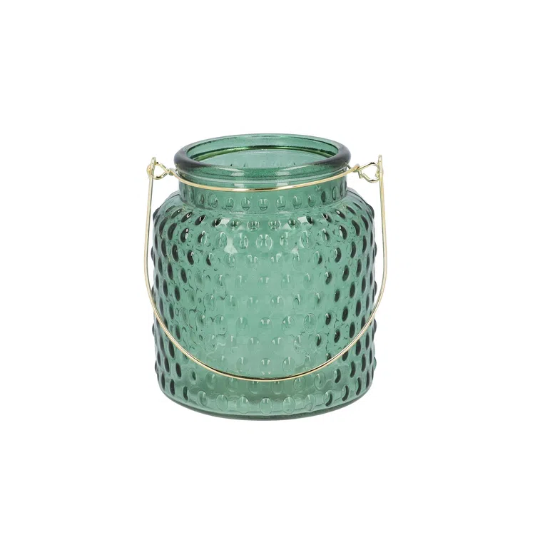 Lampion FIG zielony 10x11 cm