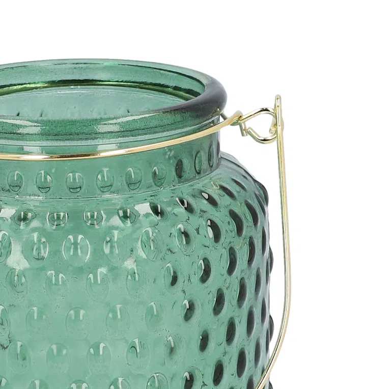 Lampion FIG zielony 10x11 cm