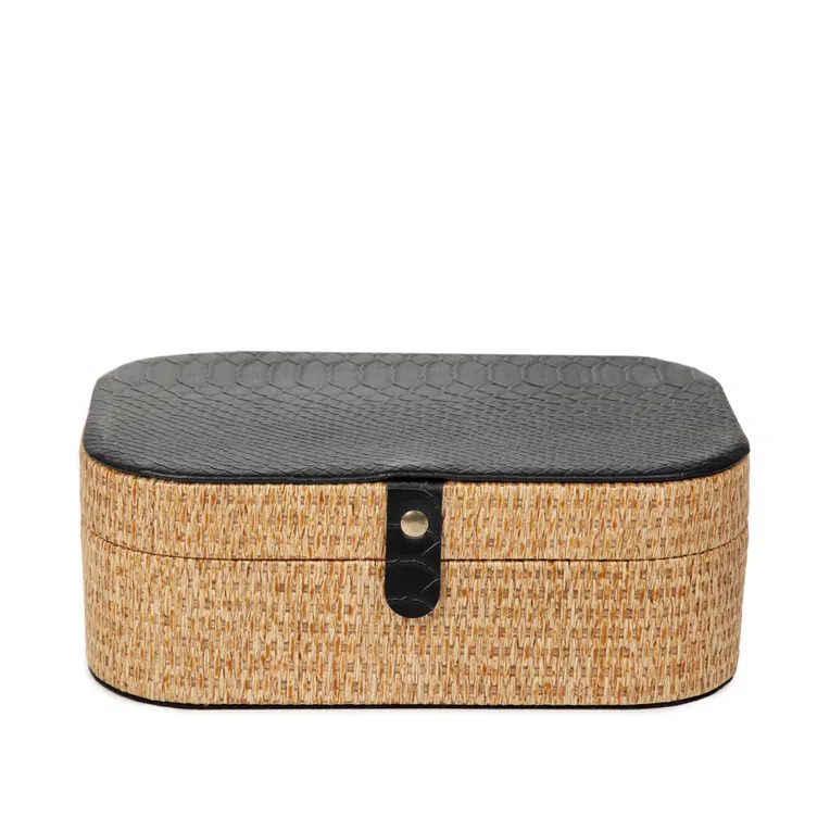 Szkatułka MINER czarna 19x12x7 cm