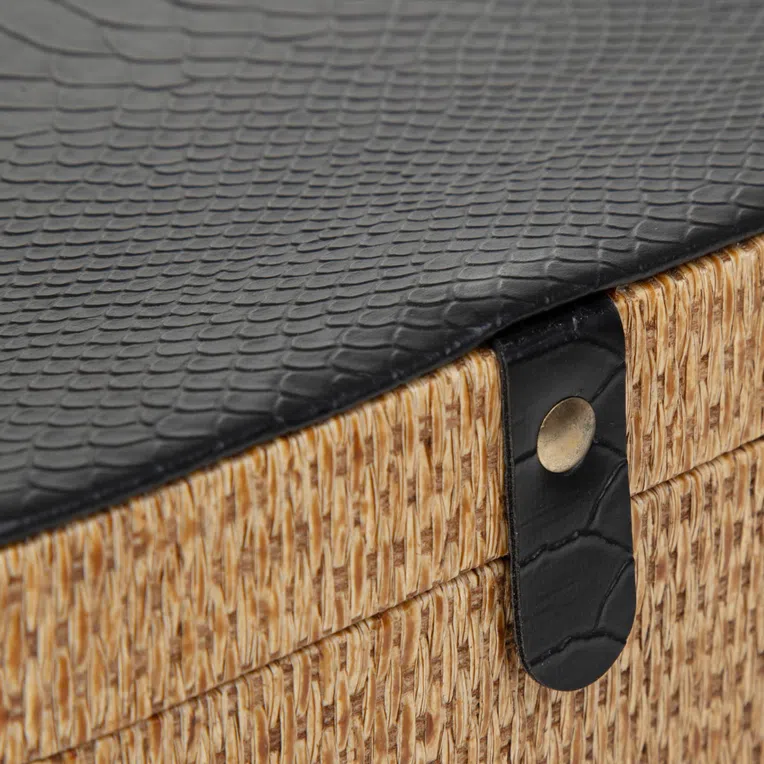 Szkatułka MINER czarna 19x12x7 cm