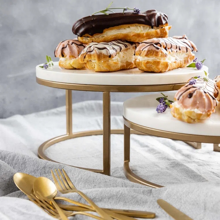 Patera MARBLE marmurowa 27 cm