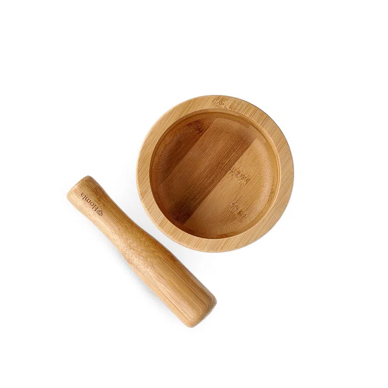 Moździerz BAMBOU bambusowy 12x6 cm