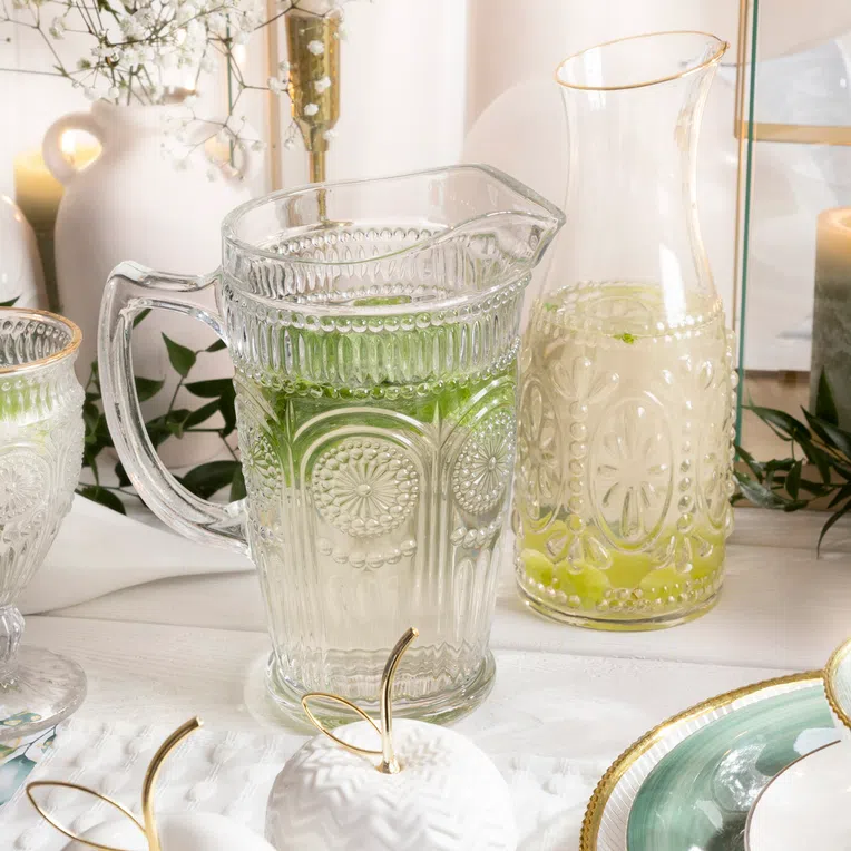 Dzbanek BARREL szklany 1,3 l