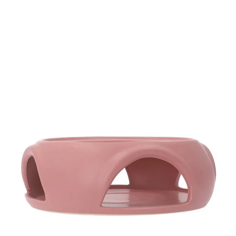 Podgrzewacz LARRA ceramiczny różowy 16x6 cm