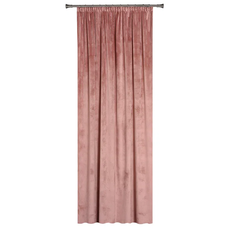 Zasłona VELUTTO na kółkach wrzosowa 140x250 cm