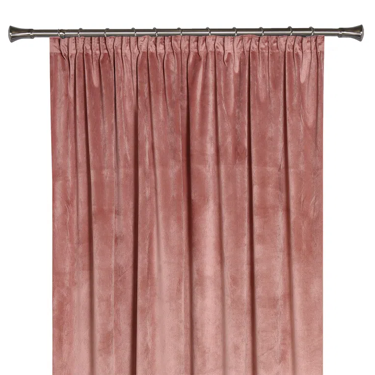 Zasłona VELUTTO na kółkach wrzosowa 140x250 cm