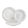Serwis obiadowy MARBLE kolor marmurowy 18 el.
