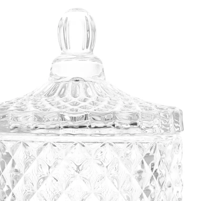 Cukiernica FERRAN szklana 14x8 cm