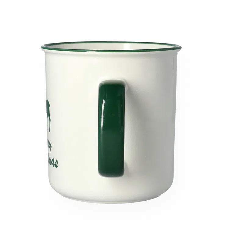 Kubek KIANA z zielonym rantem 0,58 l