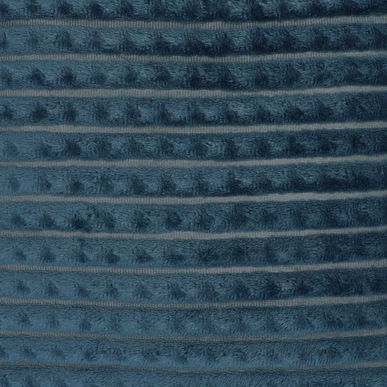 Poszewka GOFER z wytłoczeniami granatowa 45x45 cm