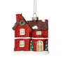 Zawieszka EVI RED domek czerwony 8 cm