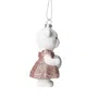 Zawieszka EVI PINK miś różowy 11 cm