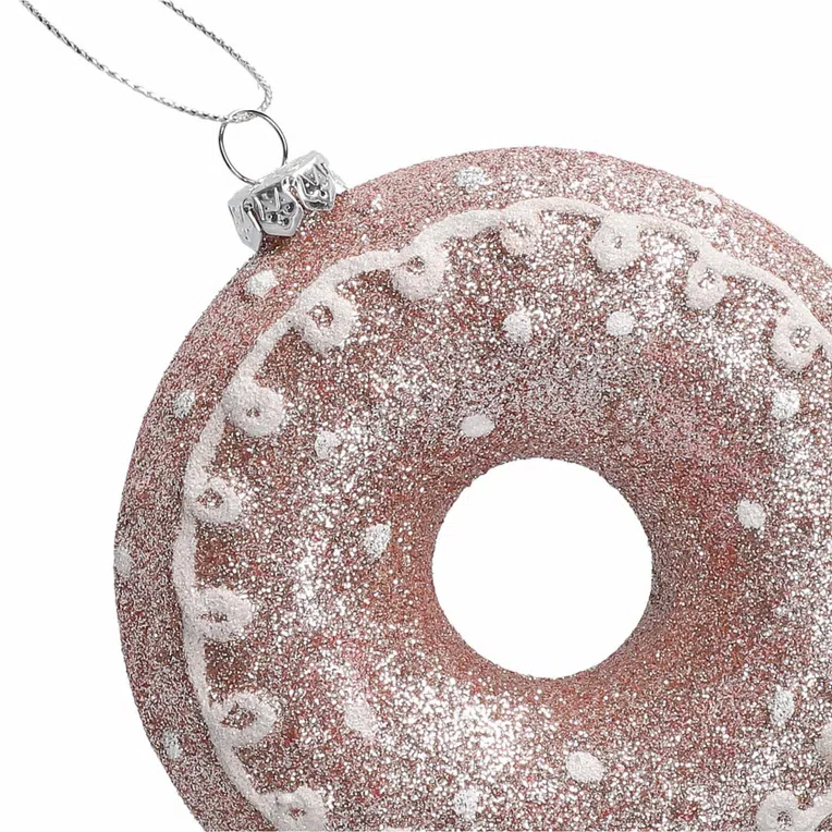 Zawieszka EVI PINK dounat różowy 10 cm