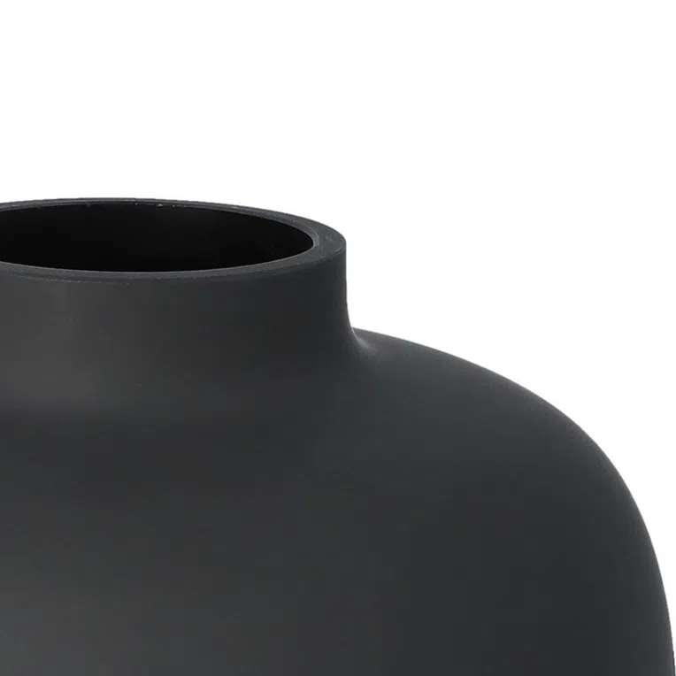 Wazon PRETO czarny 18x18x27 cm