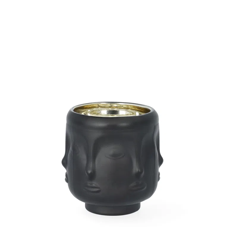 Lampion BRILO czarny 8x8 cm