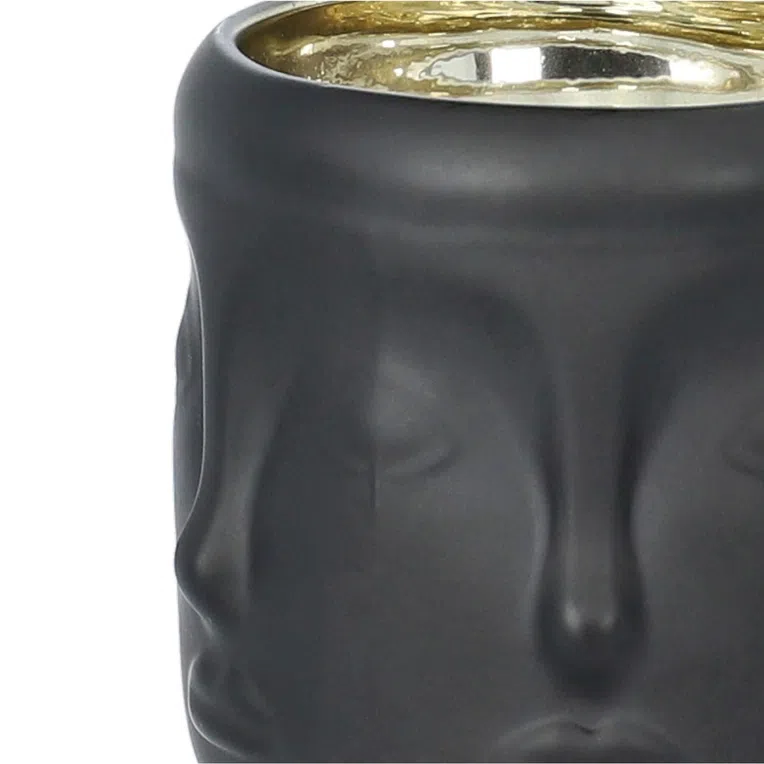 Lampion BRILO czarny 8x8 cm