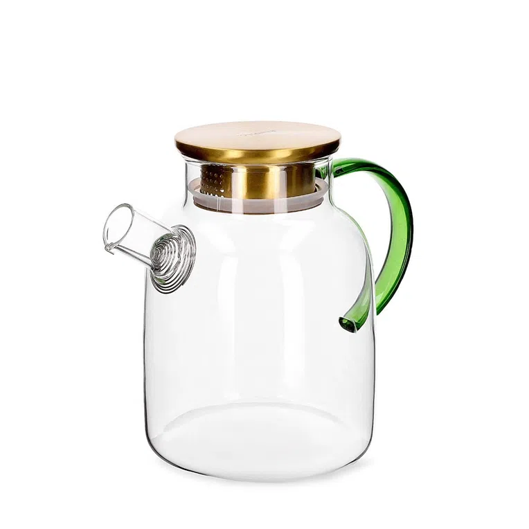 Dzbanek KUBBE ze złotym wieczkiem 1,8l