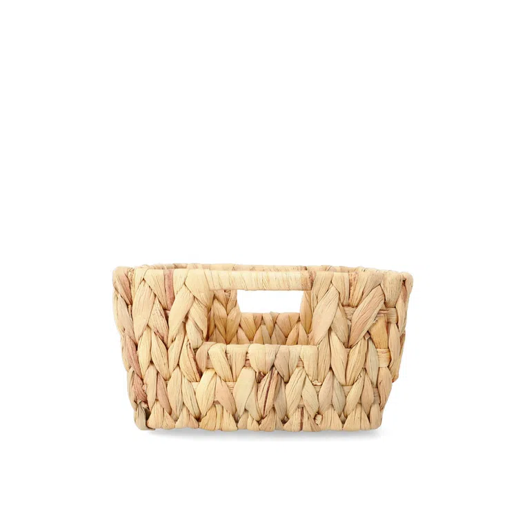 Kosz HYACINTH z hiacyntu wodnego 29x22x12