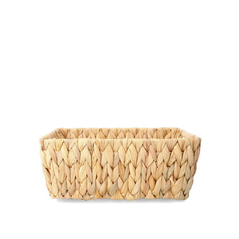 Kosz HYACINTH z hiacyntu wodnego 29x22x12